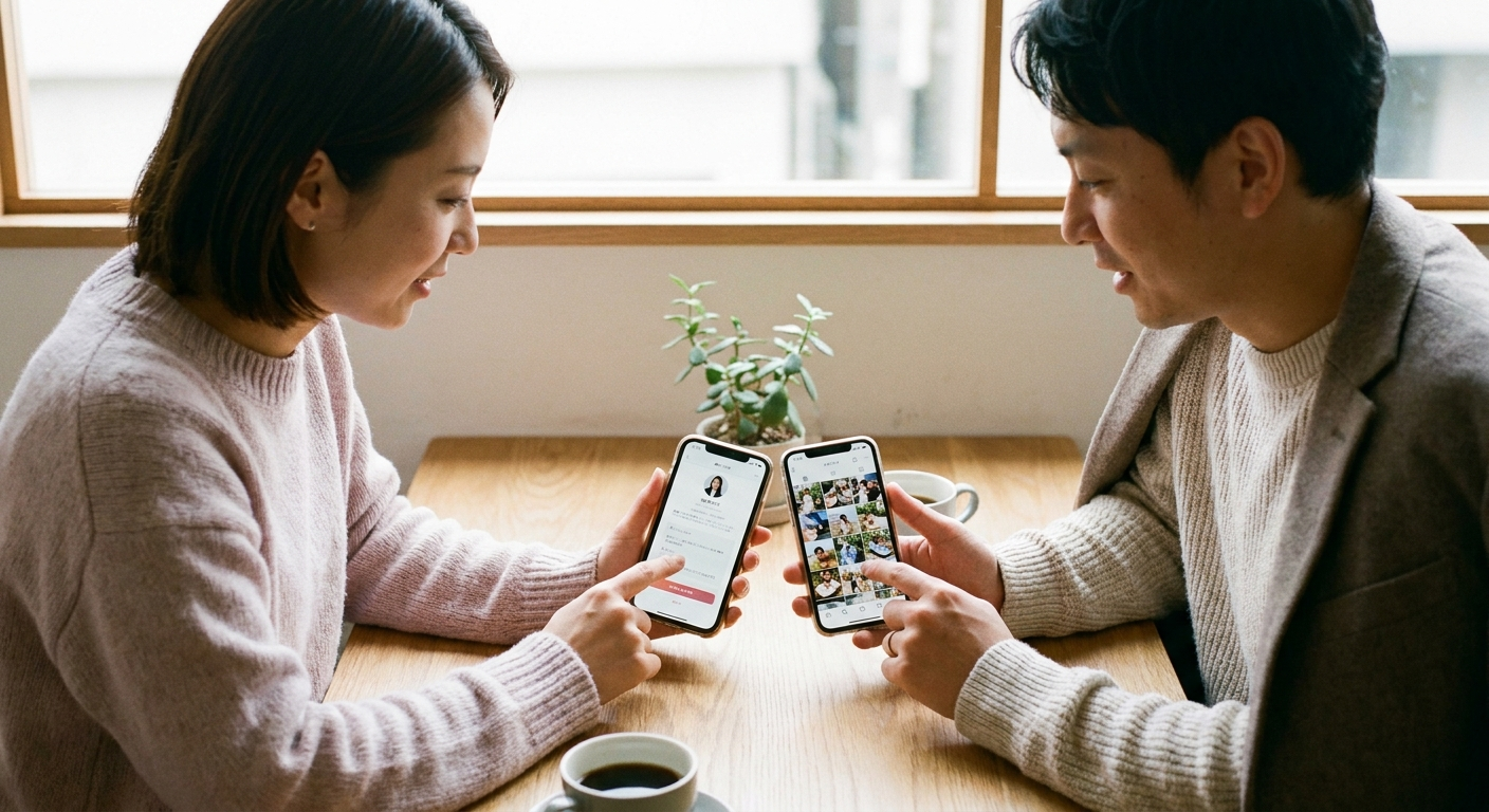 真剣婚活向けと気軽な出会い向けアプリの選び方｜30代からの目的別比較