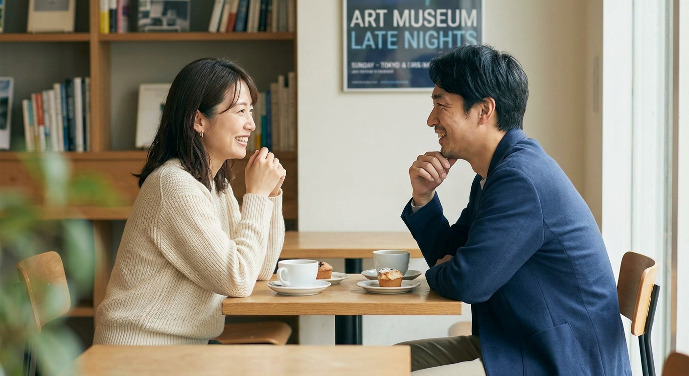 美術館で出会う大人の恋活|夜間開館・ギャラリートーク活用術