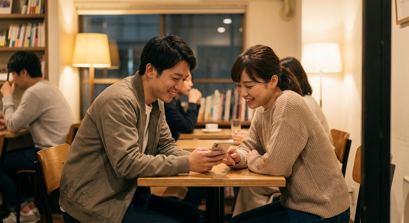 秋の夜長に続くメッセージ術｜マッチングアプリで自然に関係を深める会話リズム【2026年版】