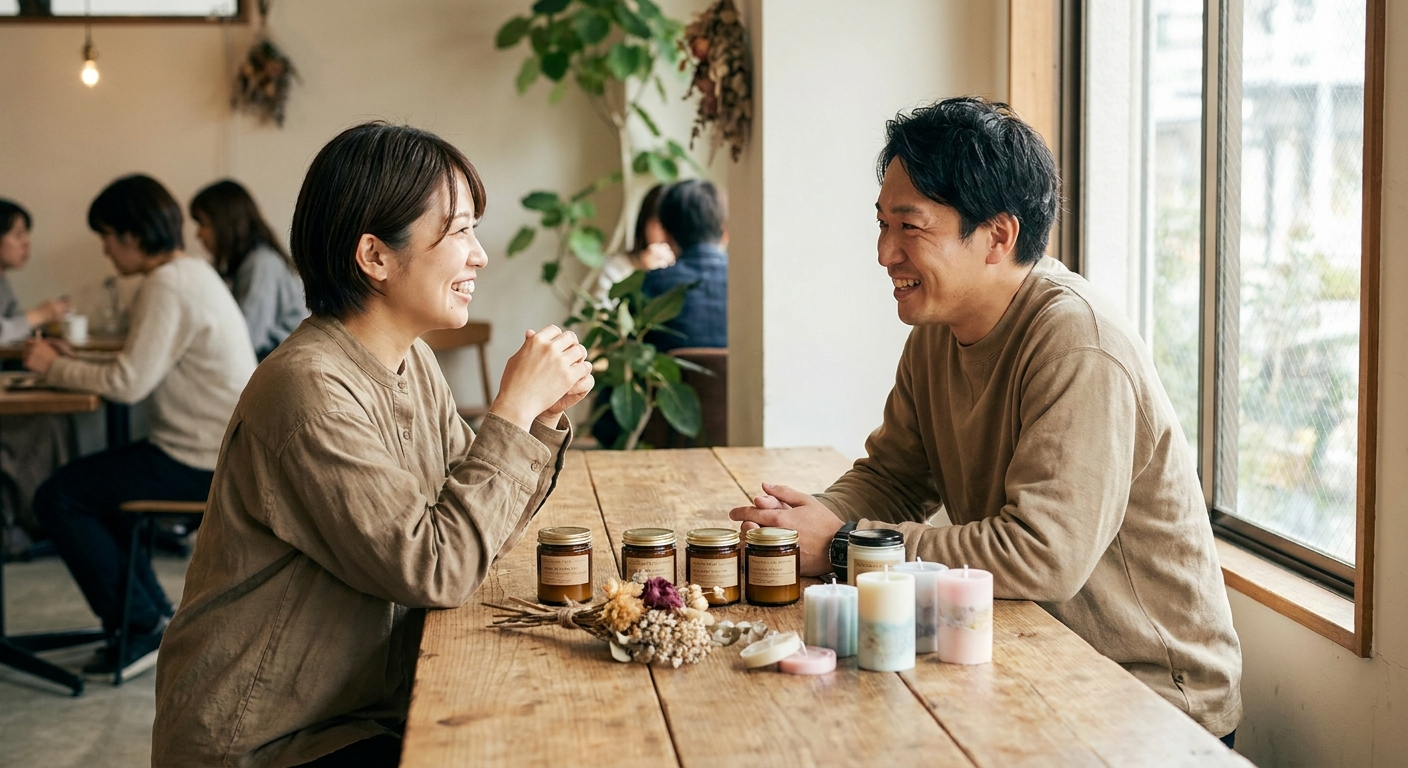 キャンドル・アロマワックス作りで自然に交流するコツ｜30代からの趣味の広げ方