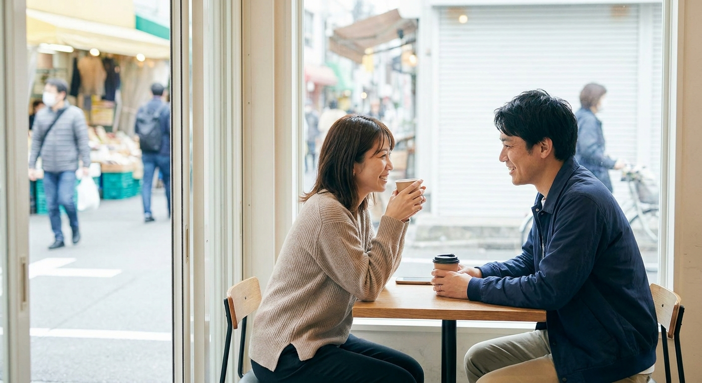 朝市・マルシェで自然に出会うコツ｜30代からの安心な距離の縮め方