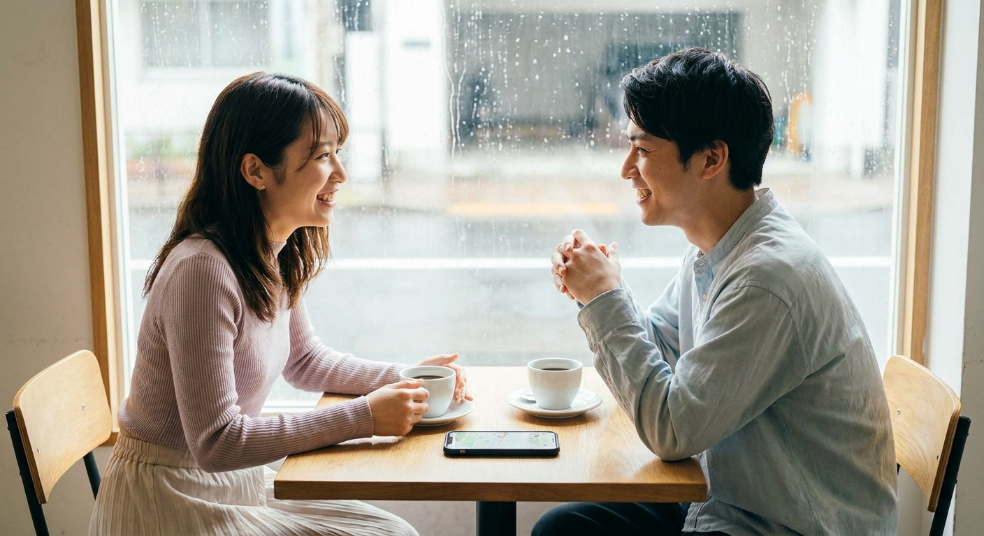 初デート当日のトラブル対応ガイド|遅刻・体調不良・悪天候に慌てない方法