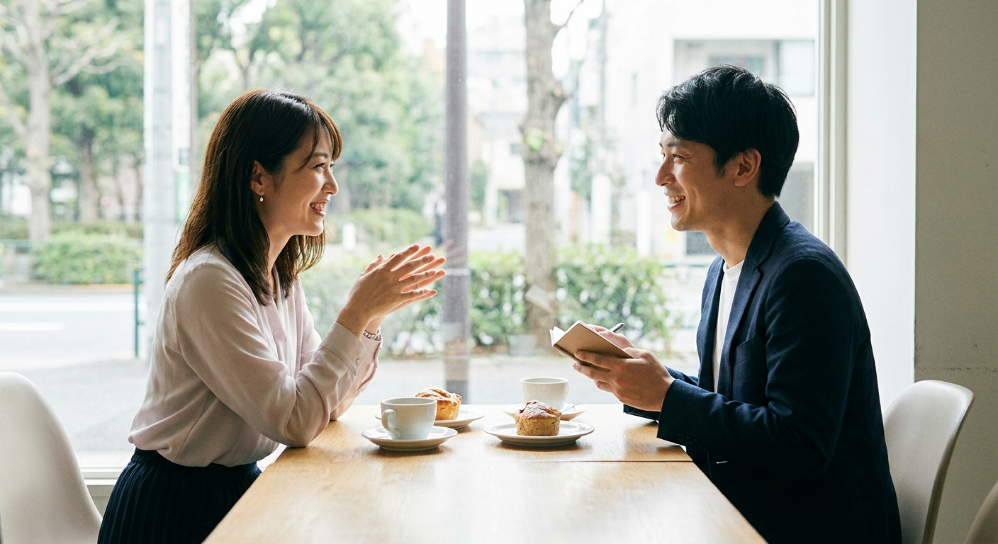 語学交流会・英会話カフェで自然に出会うコツ|30代からの安心な交流術