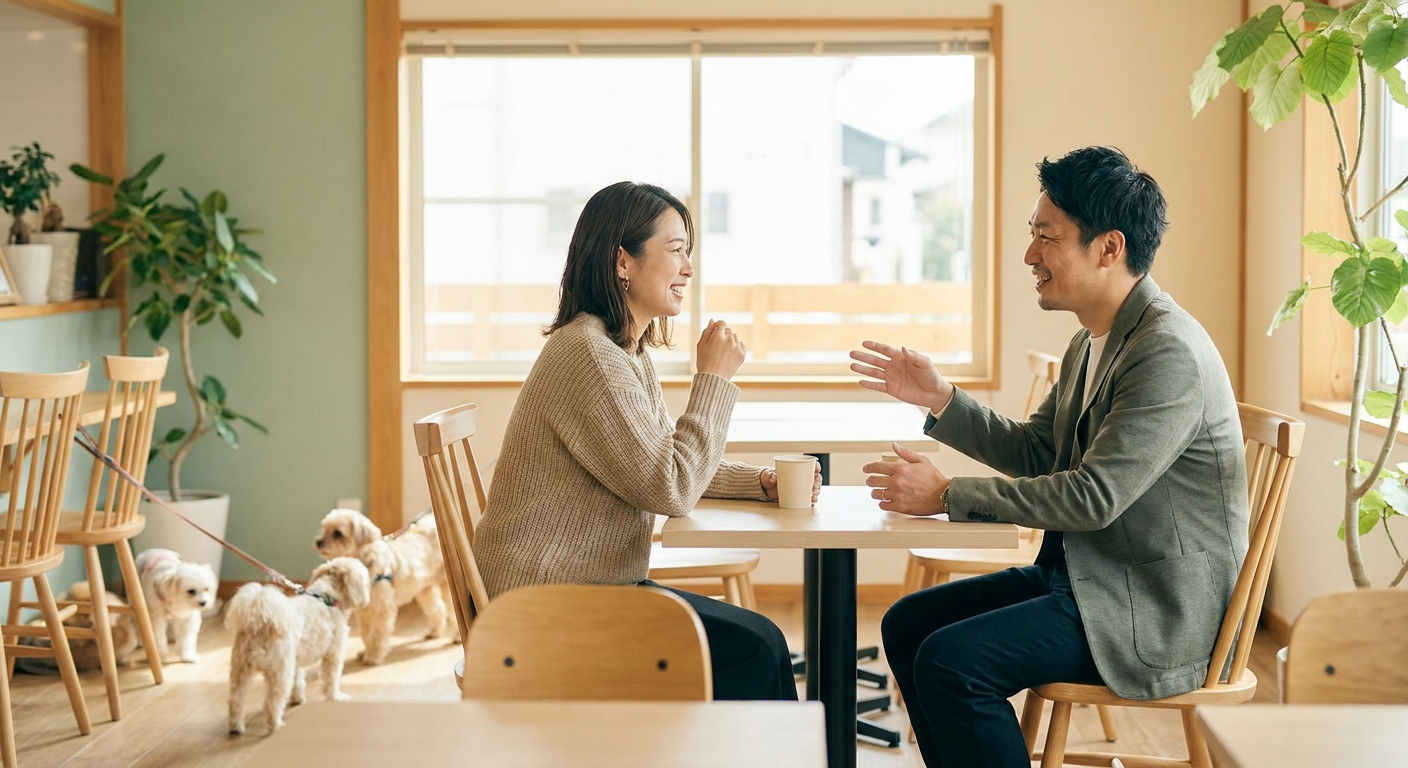 ペットイベント・ドッグカフェで自然に出会うコツ｜30代からの交流術