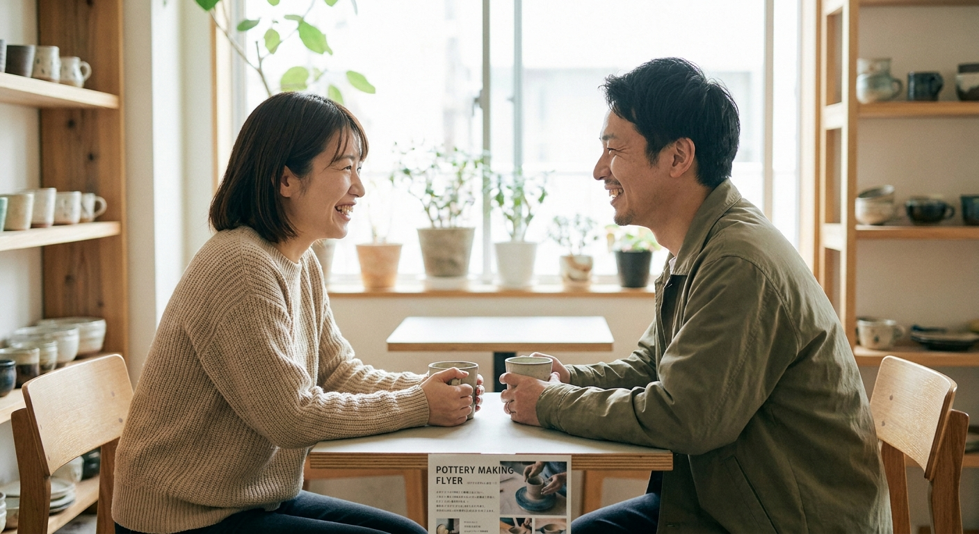 陶芸教室・器づくり体験で自然に出会うコツ｜30代からの落ち着いた交流術