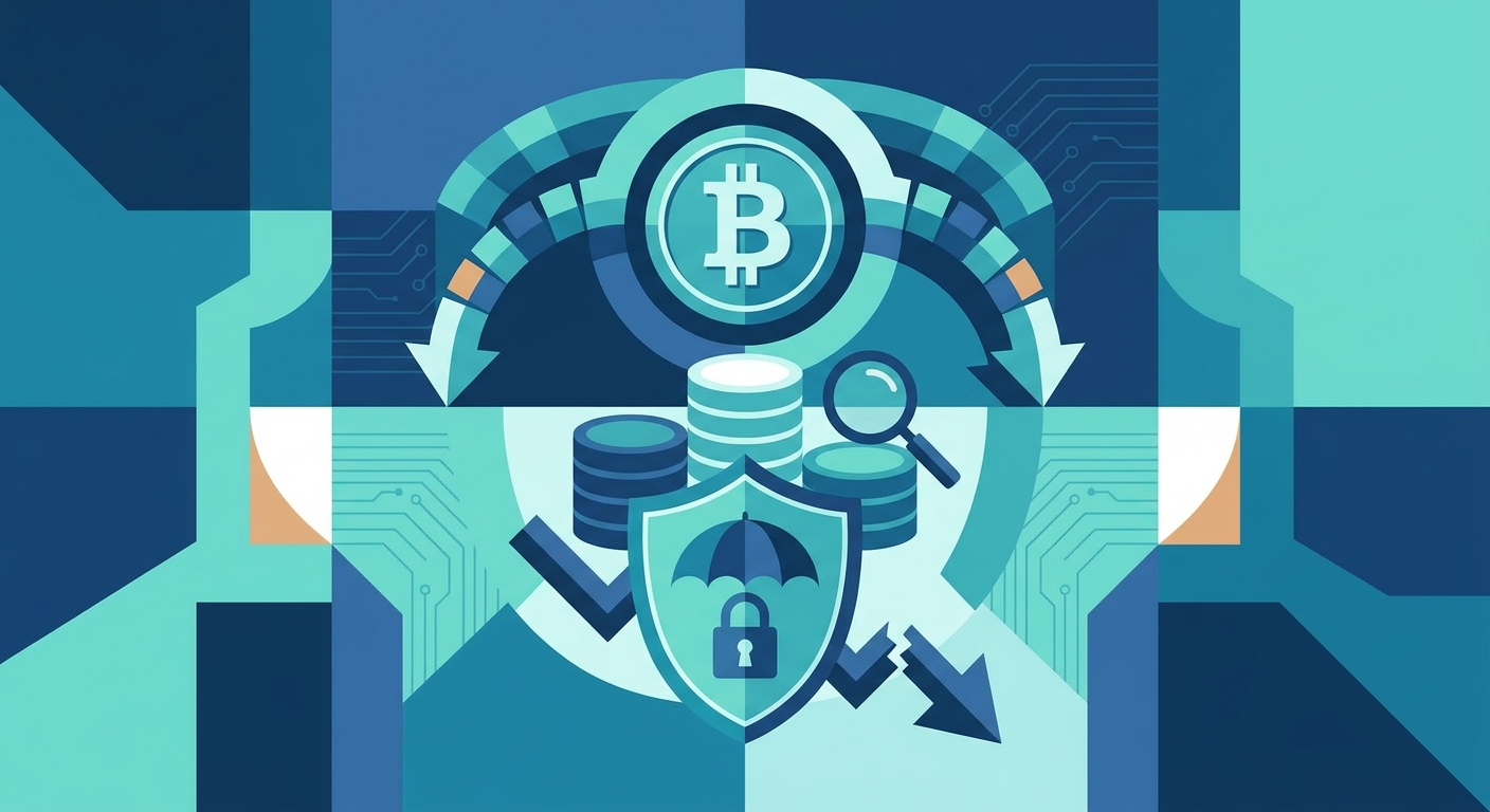ビットコインのボラティリティ急低下、それでも下落保険は割高な理由