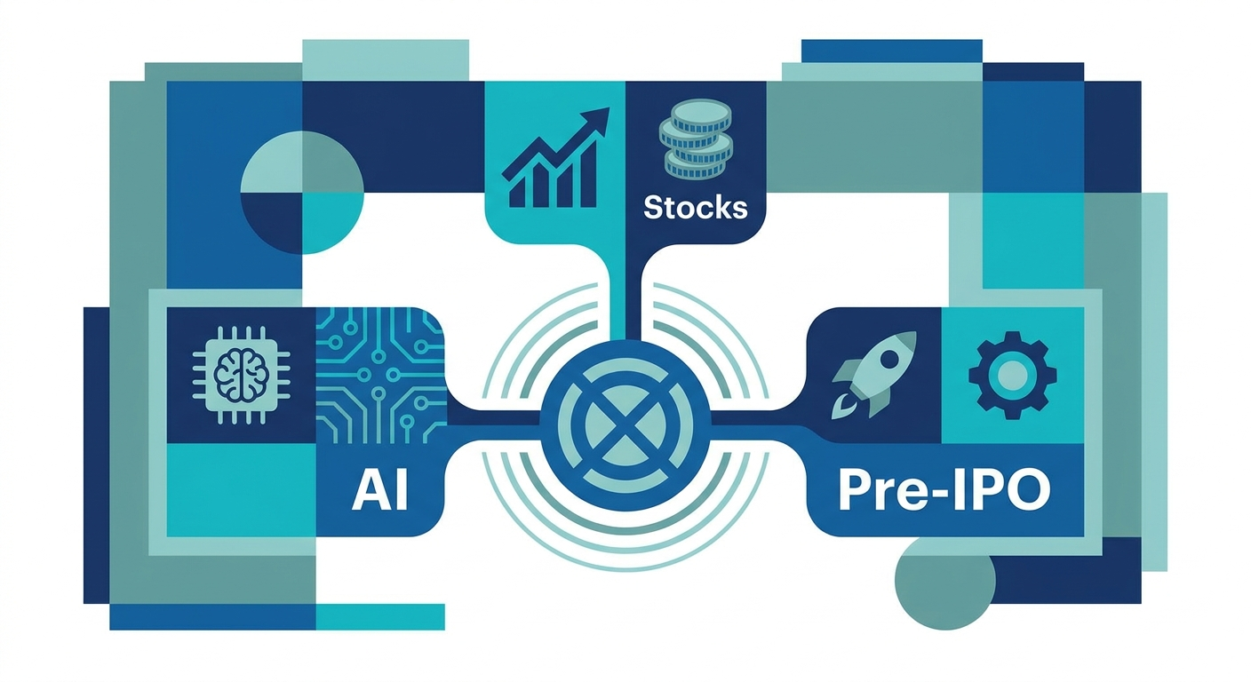 Coinbaseが「Everything Exchange」へ進化：AI・株式・Pre-IPO市場を統合