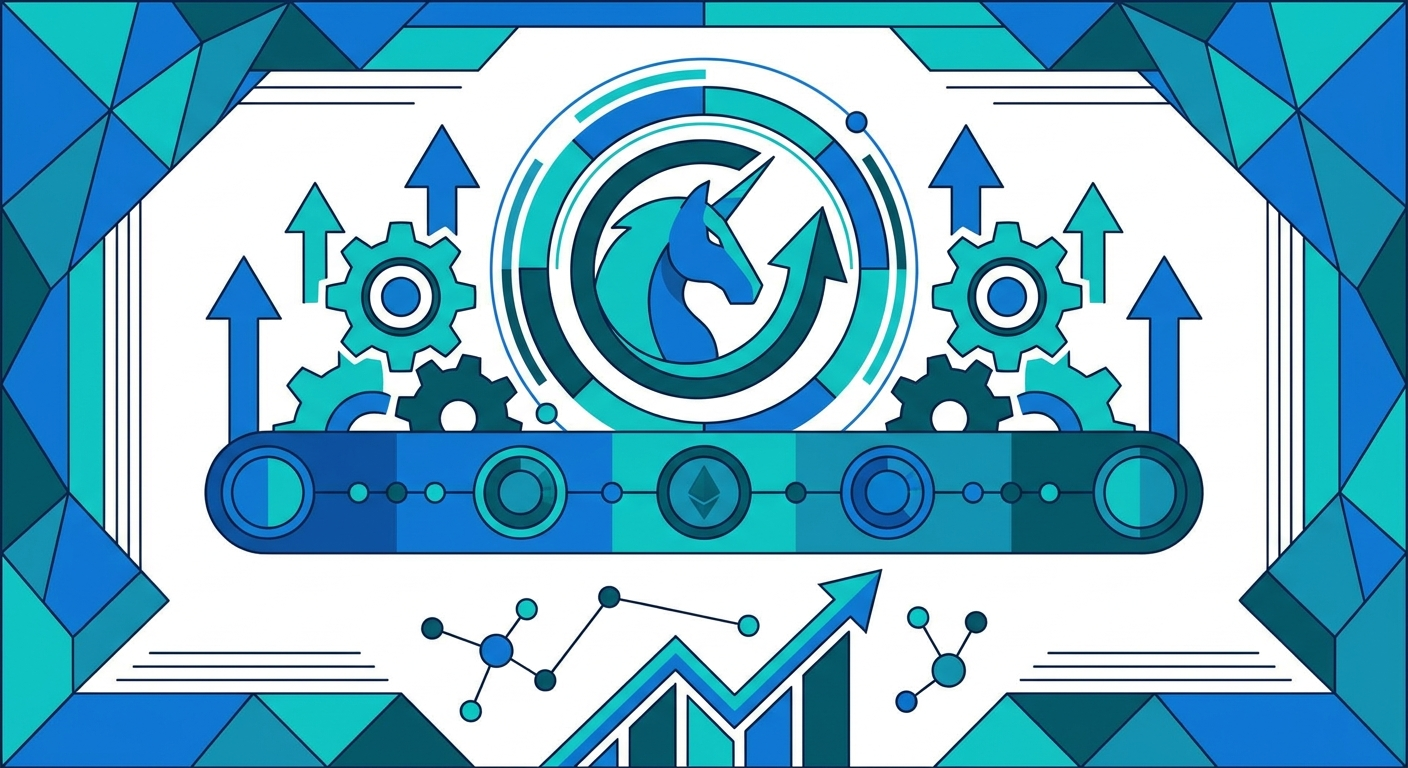 Uniswap(UNI)が4.5%急騰！CoinDesk 20全銘柄上昇と2026年最新DEX市場動向