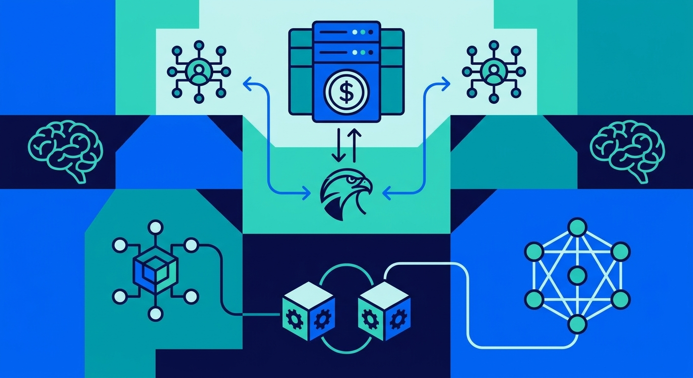 Hut 8、CoinbaseローンをFalconXに借り換え:AI戦略とDEX/DeFiの未来