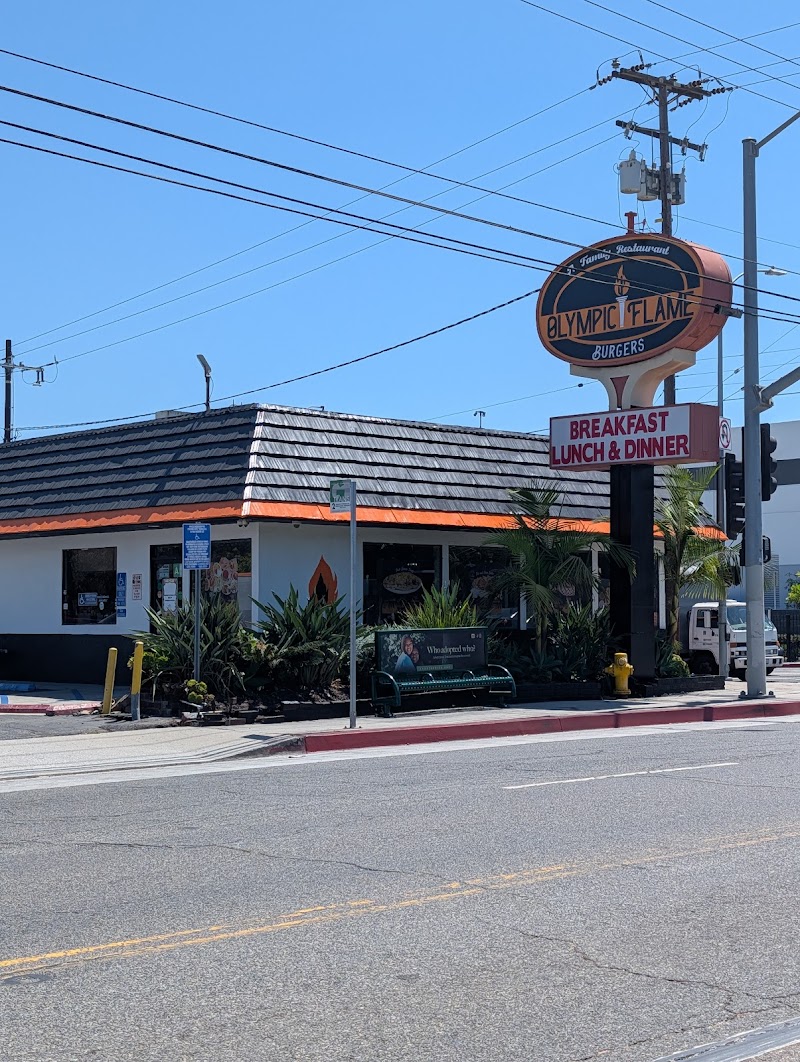 Olympic Flame Burgers