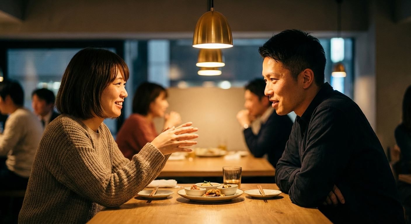 1回目デートから関係を深める会話術