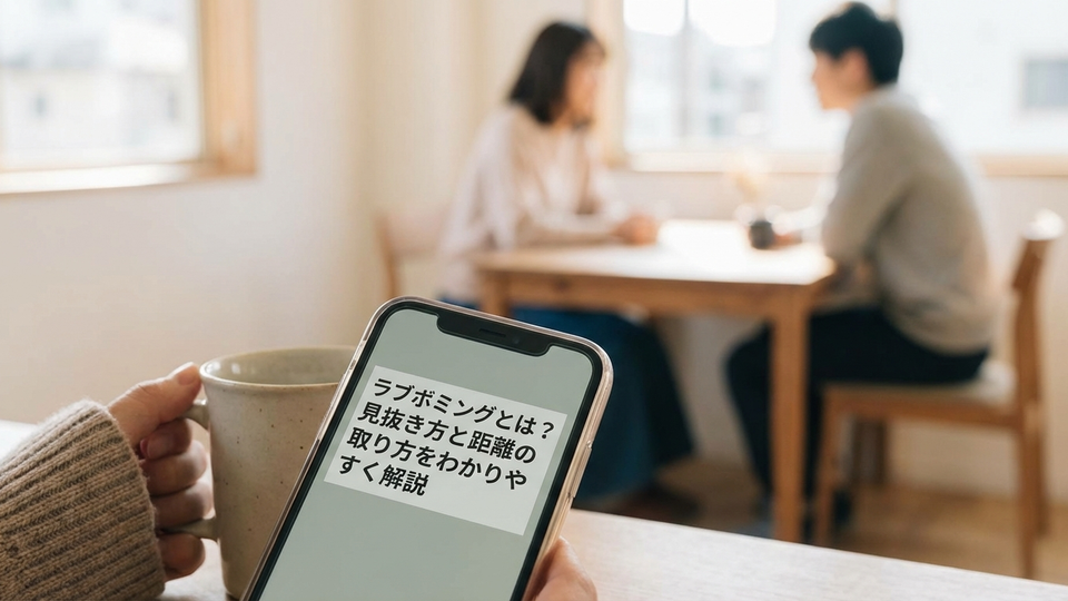 ラブボミングとは?見抜き方と距離の取り方をわかりやすく解説