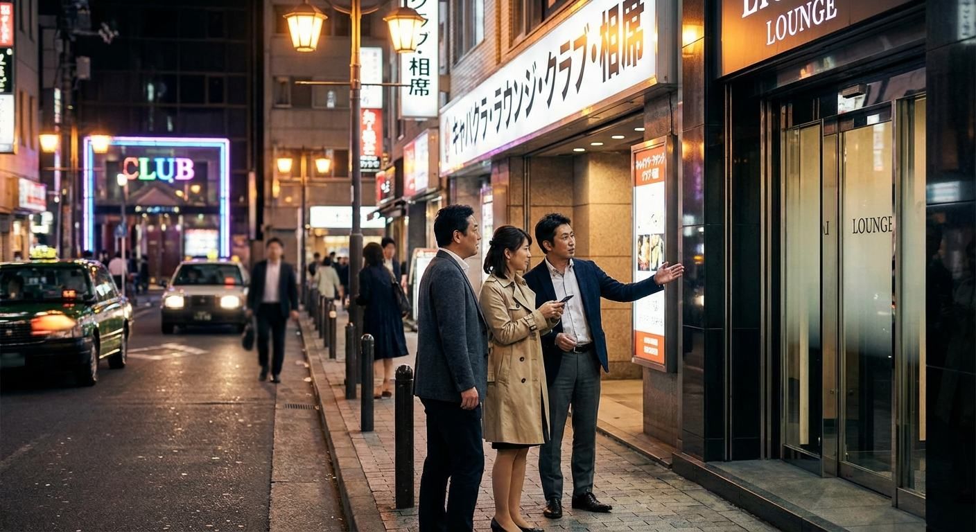 キャバクラ・ラウンジ・クラブ・相席…夜の出会いの場を徹底比較