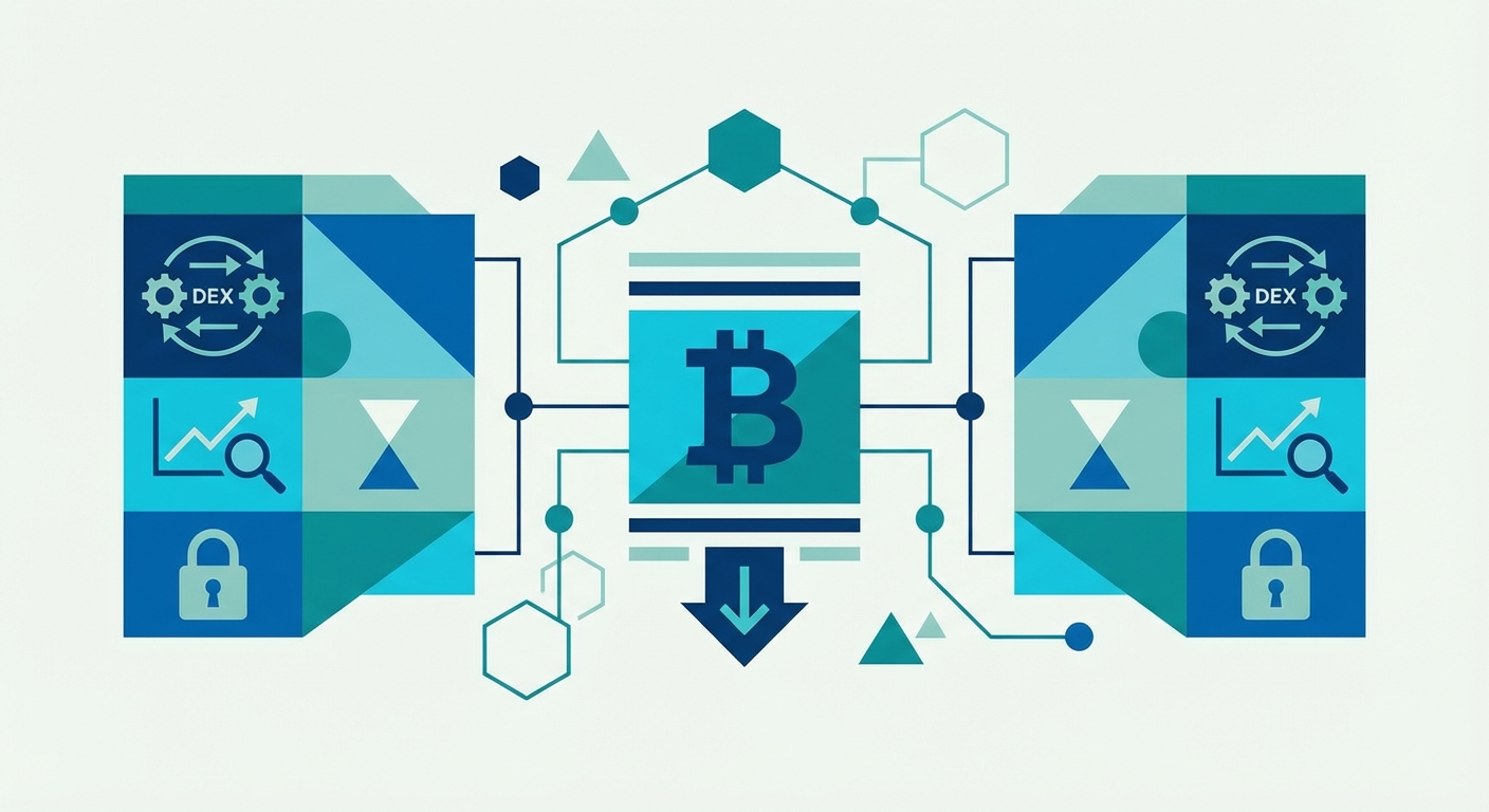 ビットコインはレンジ相場から下落か？2026年4月最新の市場動向とDEX戦略