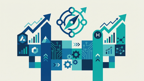 CoinDesk 20 指数動向:AVAXとHBARの躍進を深掘り