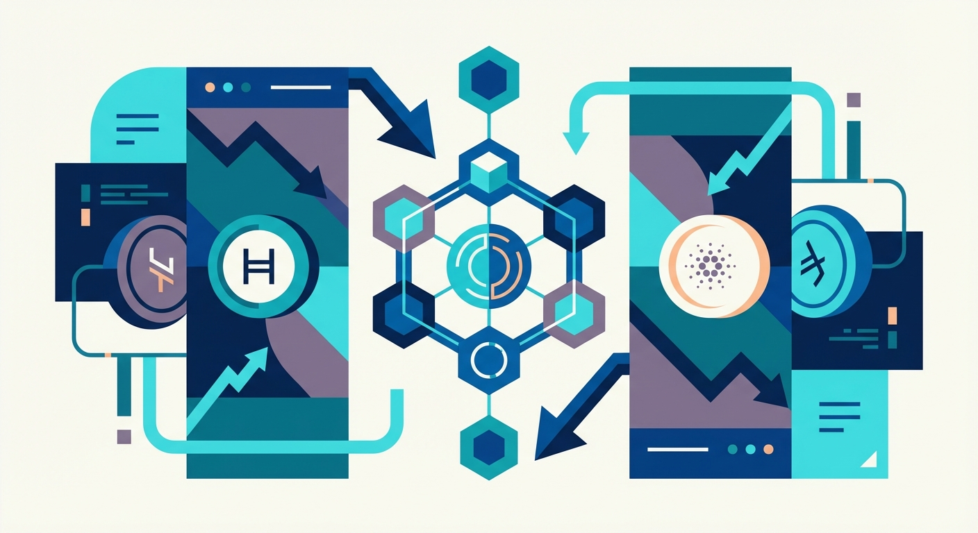 CoinDesk 20最新情報: HBARとADAが下落、市場動向分析