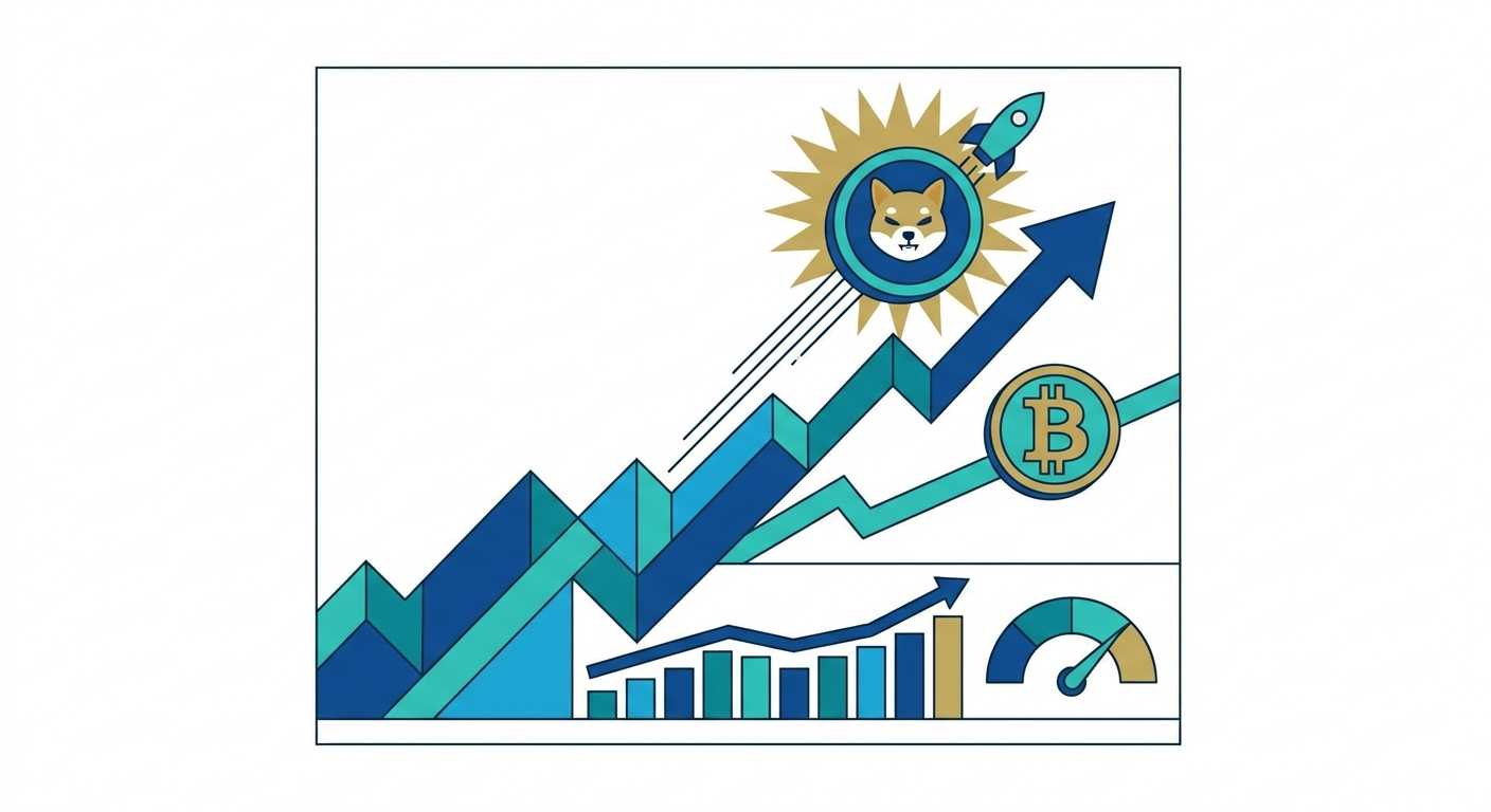 ドージコインがビットコインから乖離し急騰：オープンインタレストが年間最高値を記録