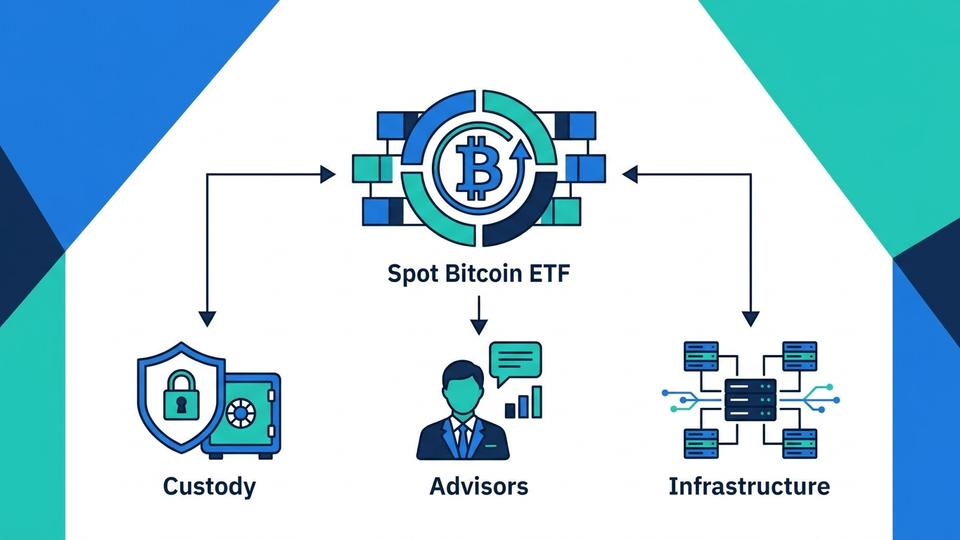 スポットビットコインETFの次なる課題:カストディ、アドバイザー、インフラ