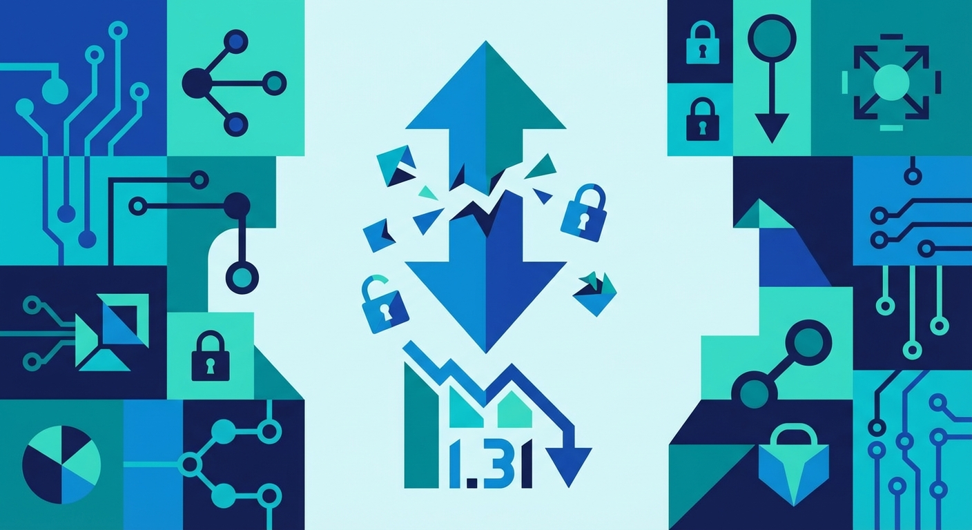 XRPのブレイクアウト失敗：流動性低下で1.31ドルに下落