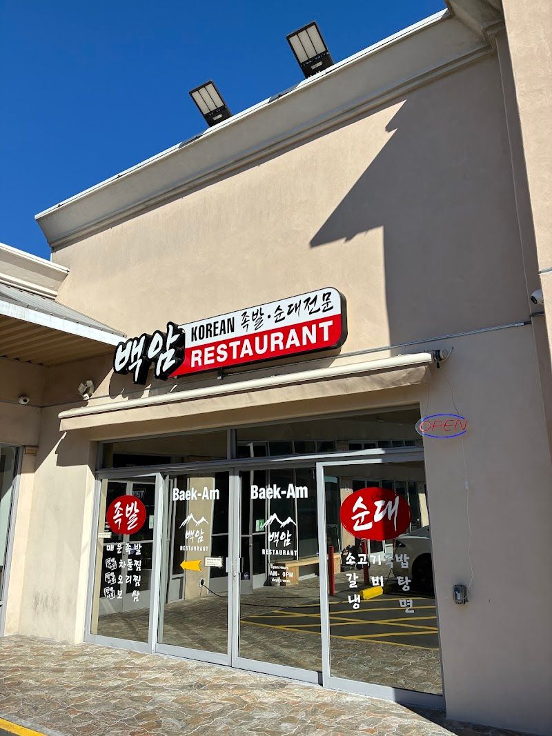 Baek am Korean Restaurant (백암순대)