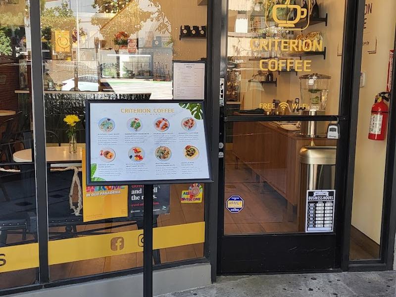 Criterion coffee