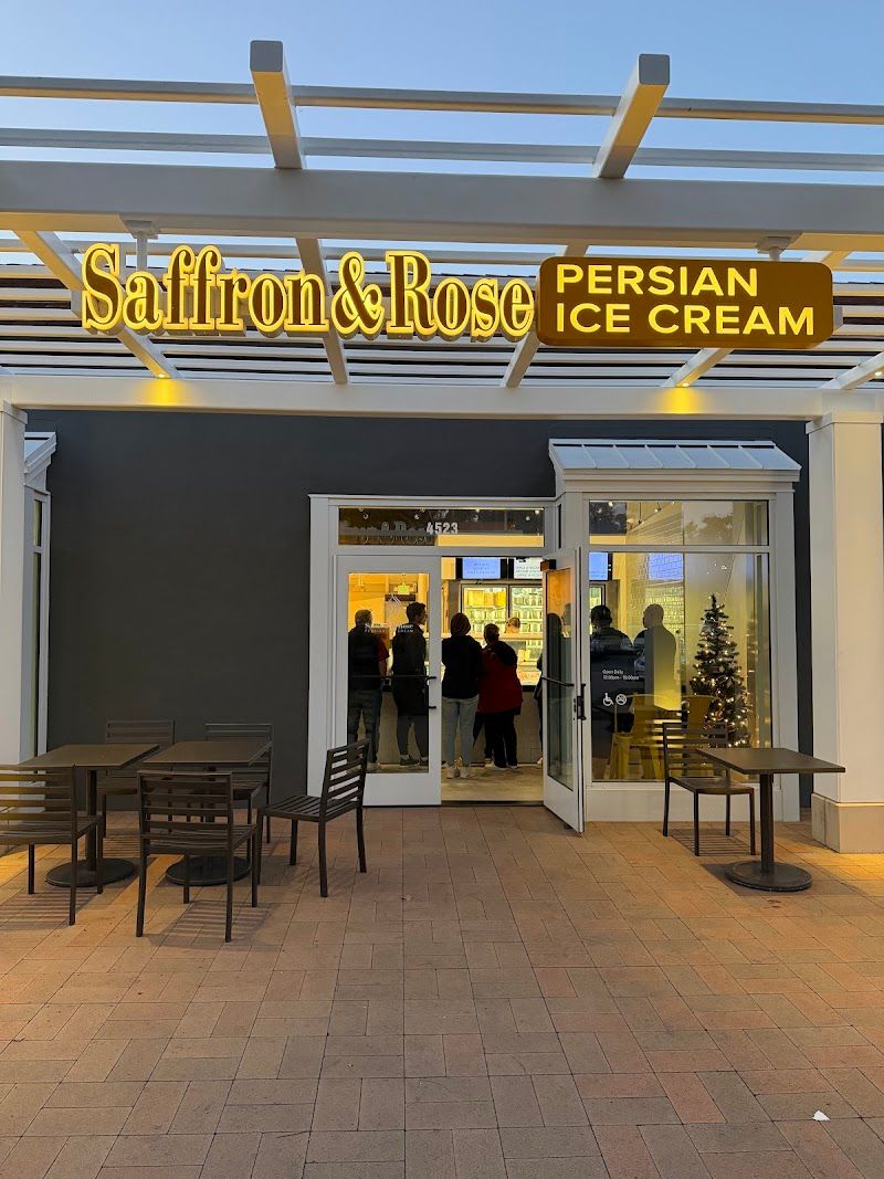 Saffron & Rose Persian Ice Cream